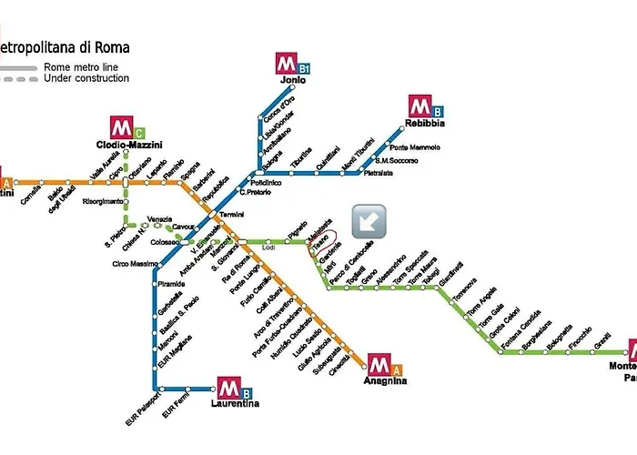 Apartamento "a Casa Dei Nonni" House Near The Metro C Roma